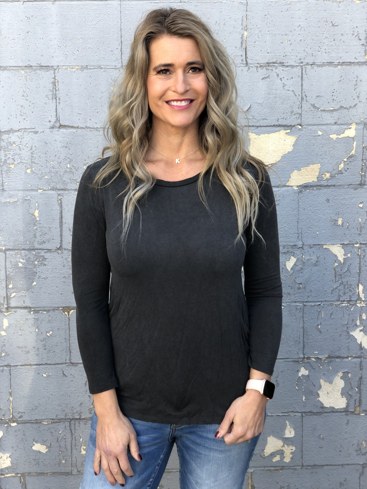 Go With It Long Sleeve Top *Final Sale*