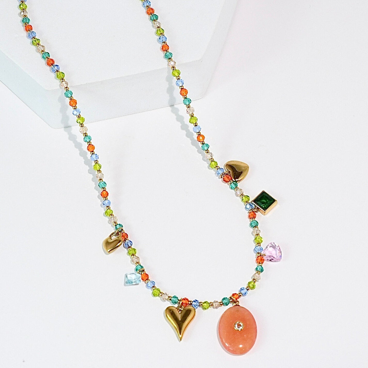 Golden sunset necklace *Final Sale*
