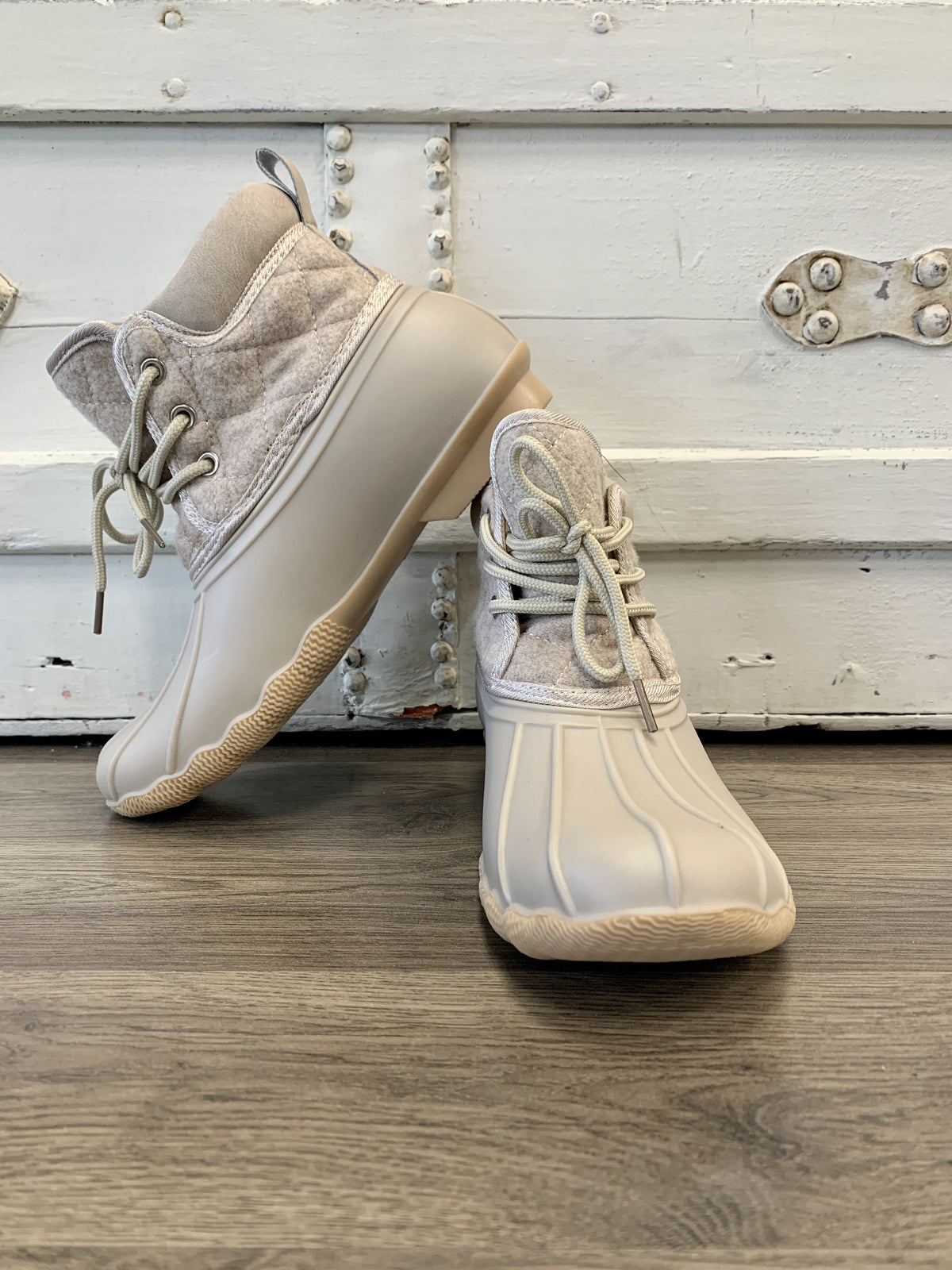 Quilted Duck Boots *Final Sale*
