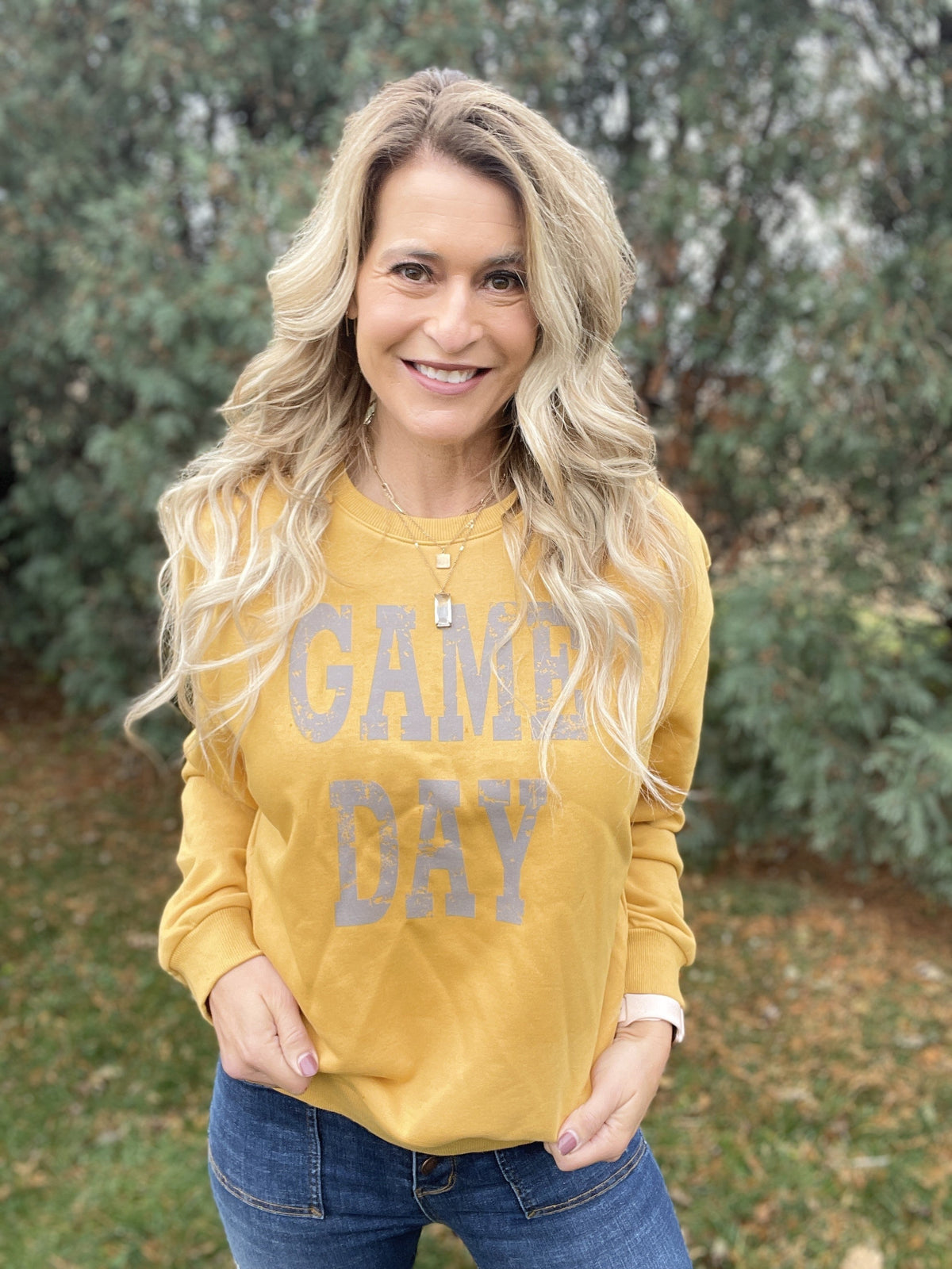Golden Game Day Crewneck *Final Sale*