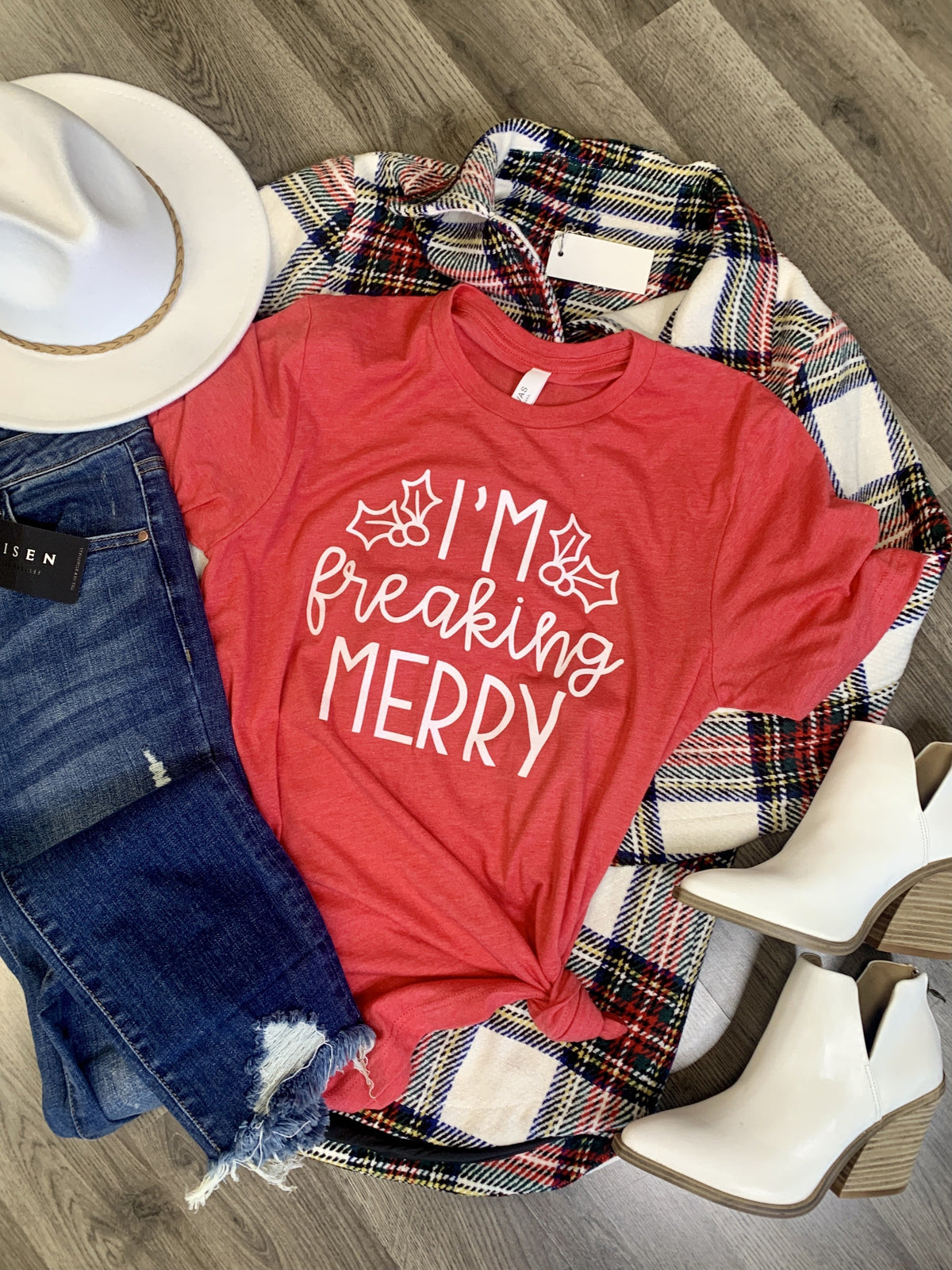 I'm Freaking Merry Graphic Tee *Final Sale*