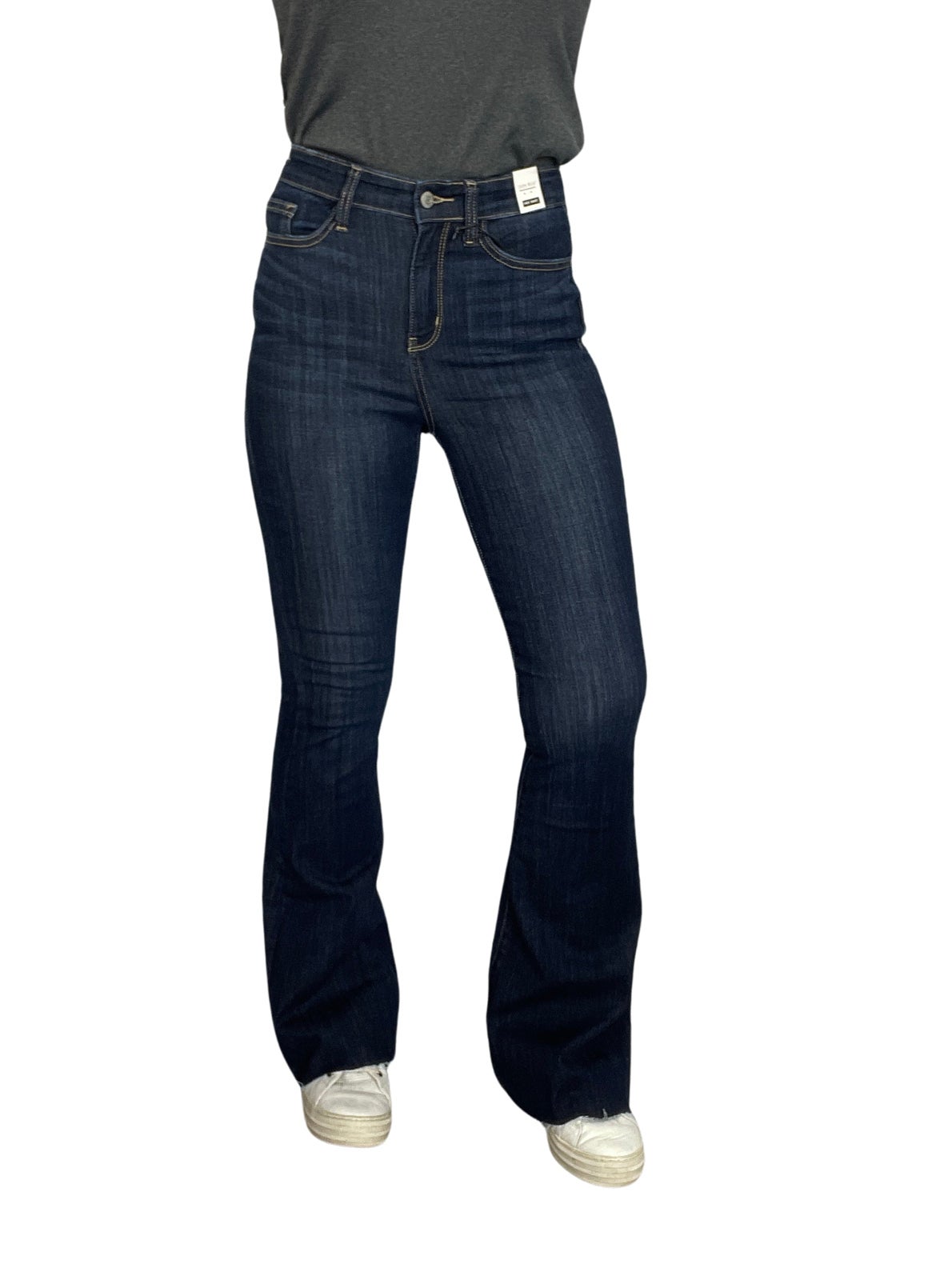 Judy Blue Jeanna High Rise Raw Hem Flare 343 *Final Sale*
