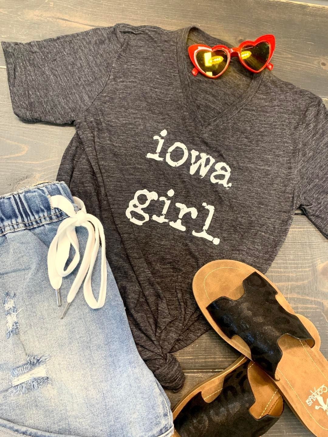 iowa girl. tee *Final Sale*