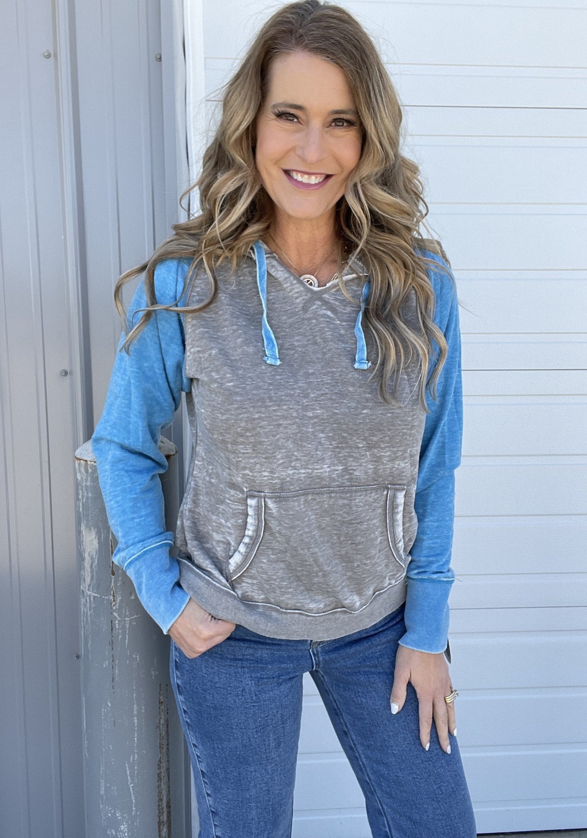 Zen Comfy Colorblock Hoodie