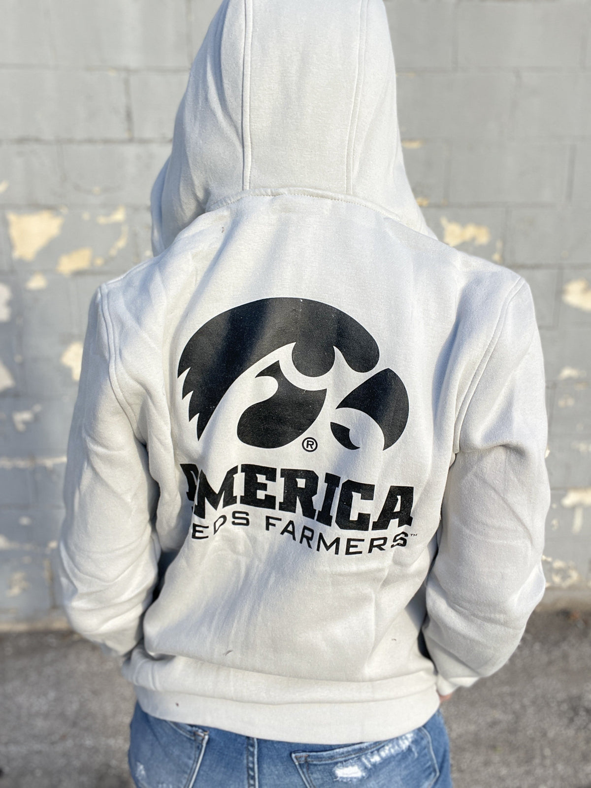 America Needs Farmers Wendy Full Zip Hoodie