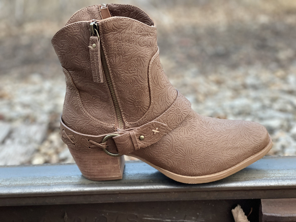 Very G Merlot Low Bootie *Final Sale*