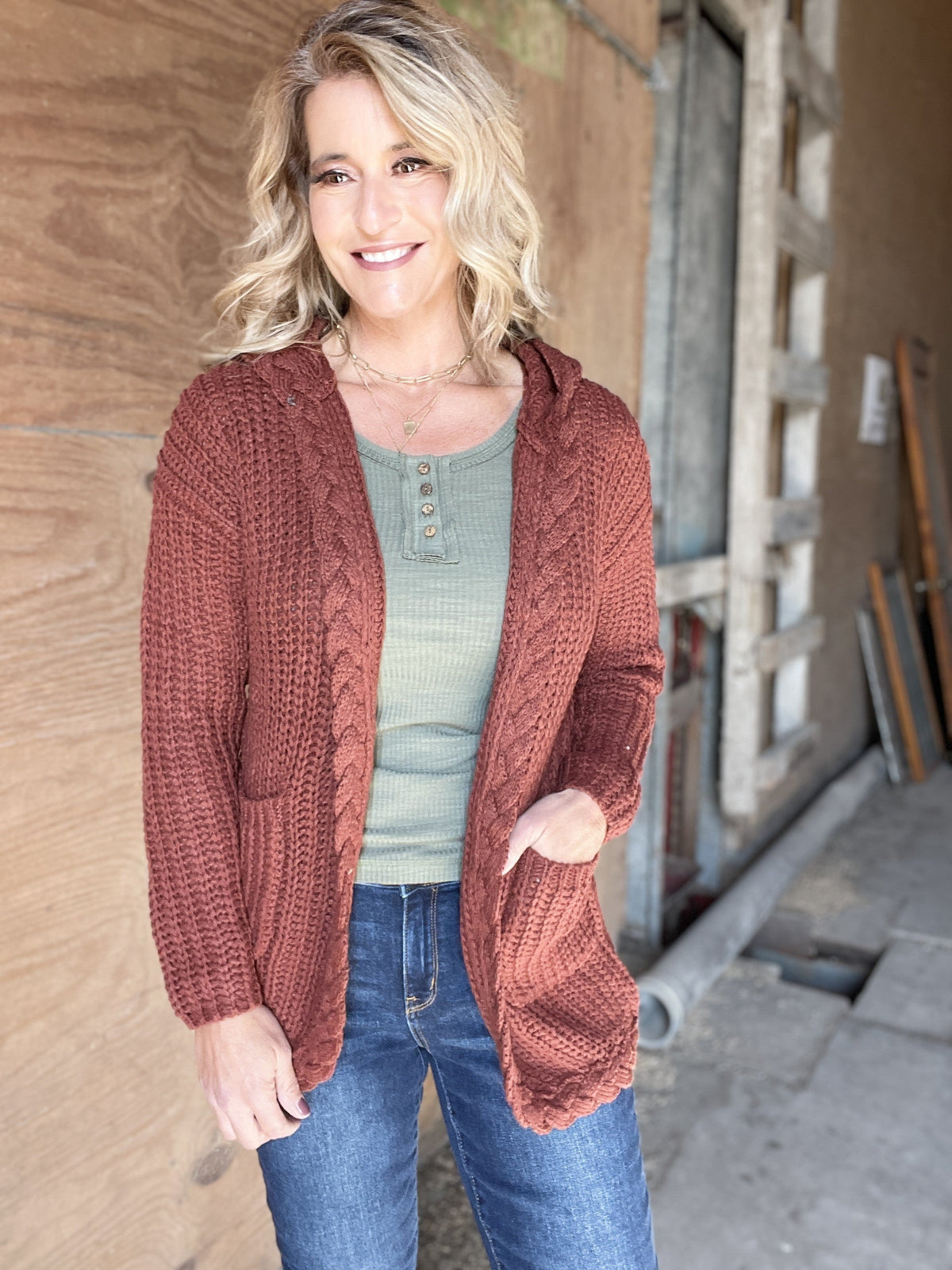 Braided Bonanza Cardigan *Final Sale*