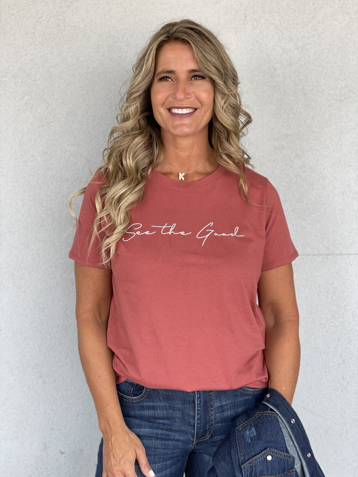 See The Good Marsala Tee *Final Sale*