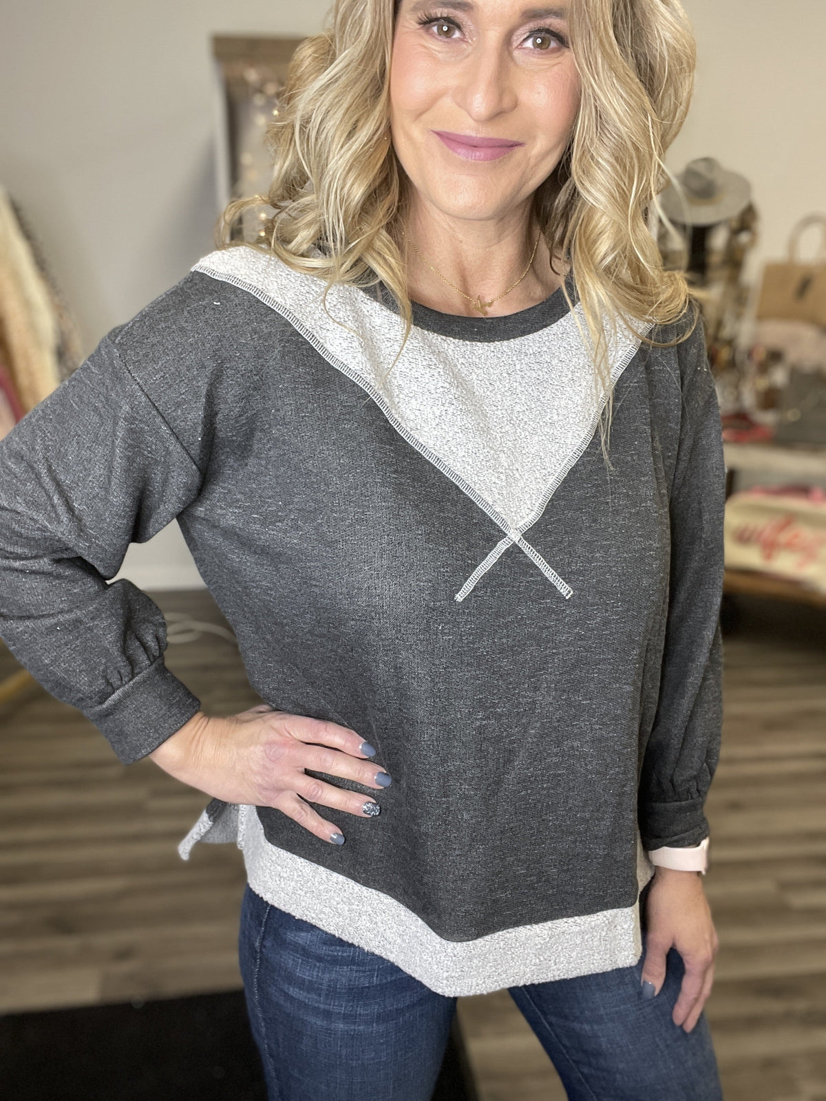 Triangle Times Sweatshirt *Final Sale*