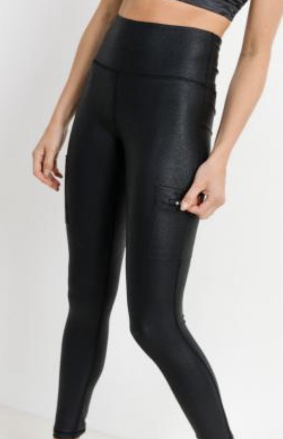 Zip Pizazz Pebble Leggings *Final Sale*