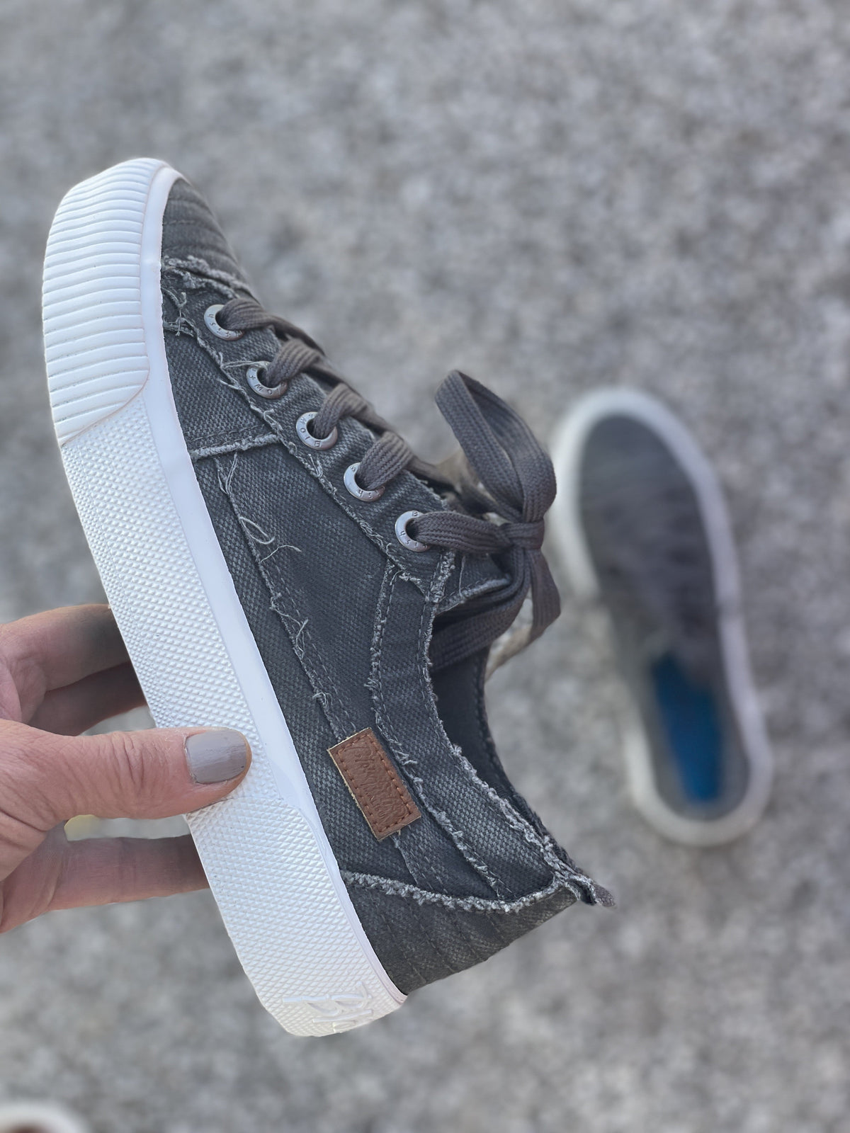 Blowfish Clay Graphite Smoked Sneakers *Final Sale*