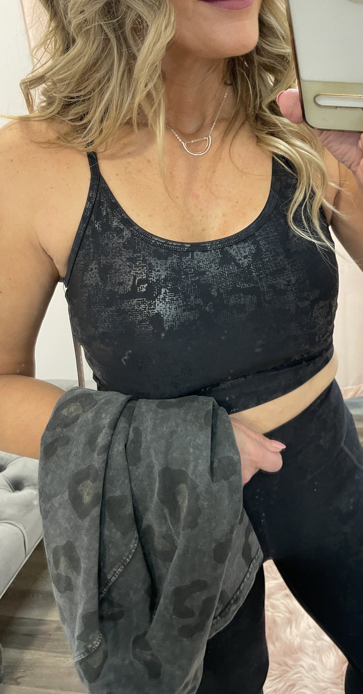 Glimmer Of Greatness Longline Sports Bra *Final Sale*