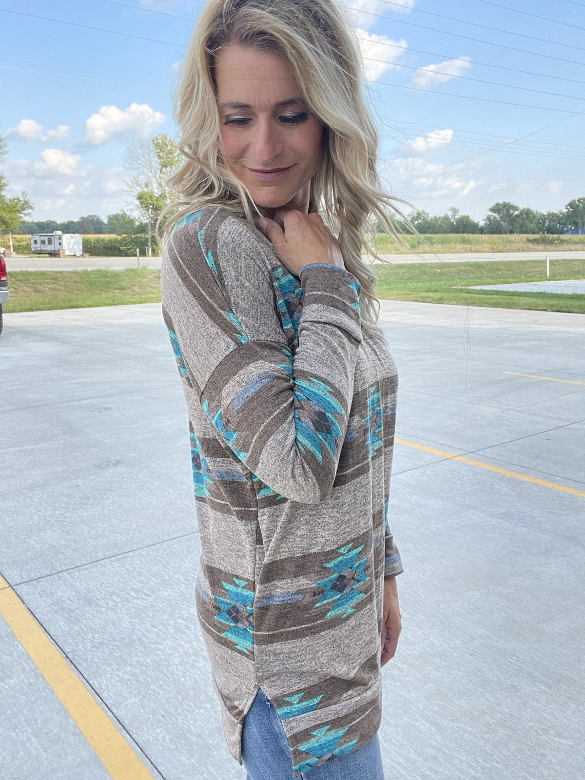 Ranch Life Aztec Top *Final Sale*