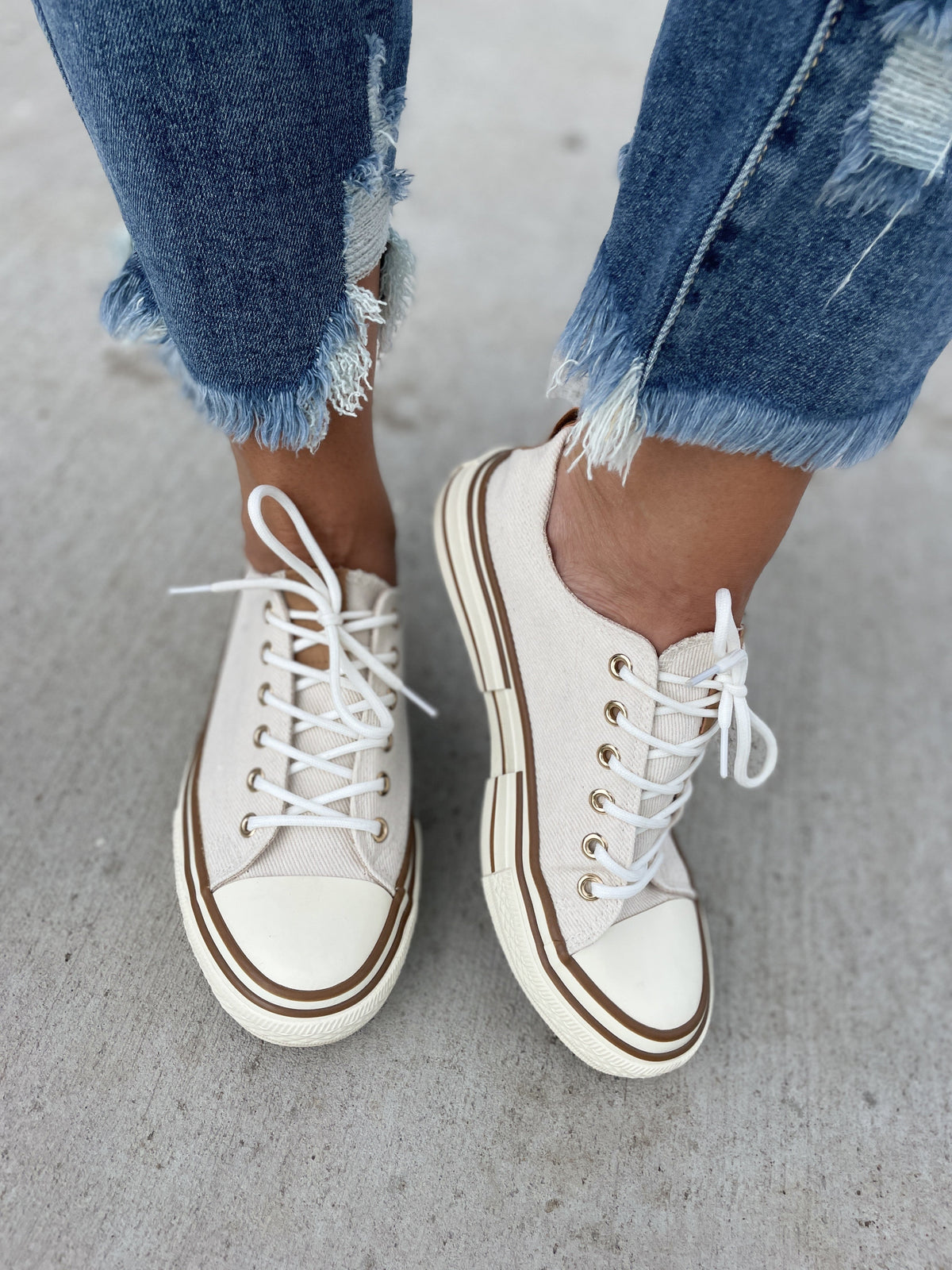 Driana White Sneaker *Final Sale*