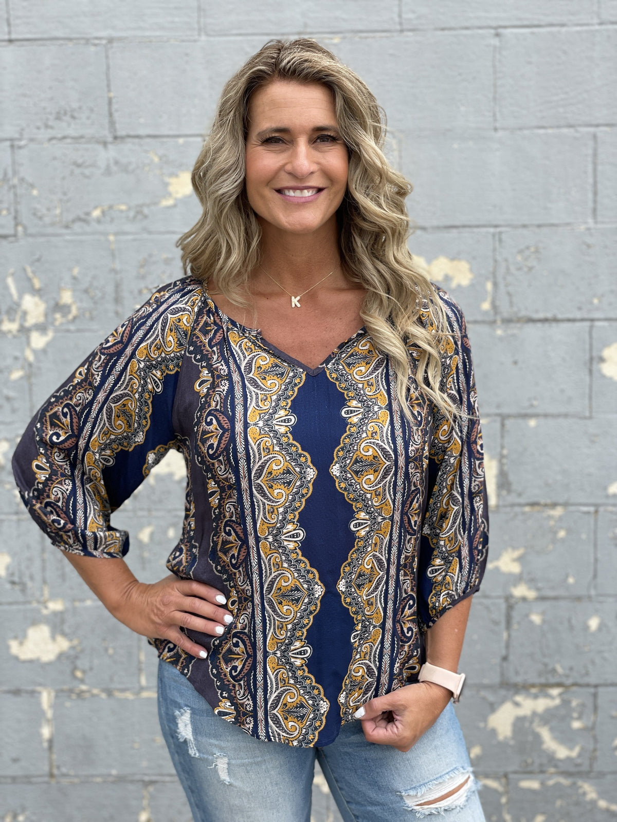 Paisley Bender Top *Final Sale*