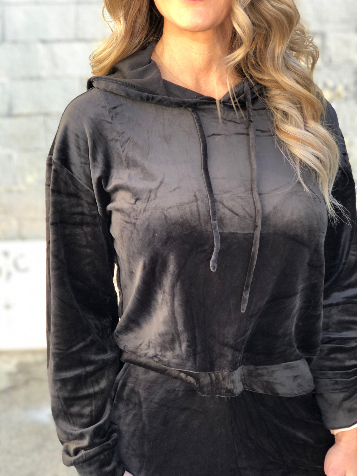 Smooth Moves Velvet Hoodie *Final Sale*