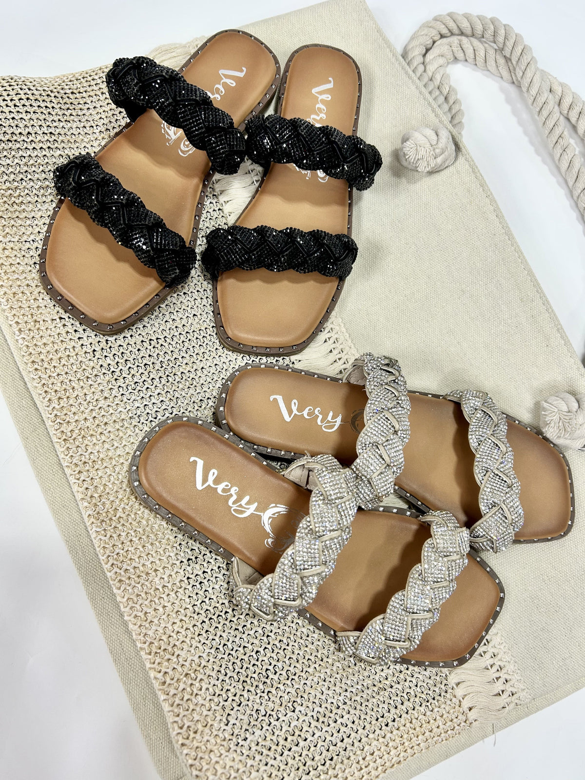 Twisty Sparkle Sandals *Final Sale*