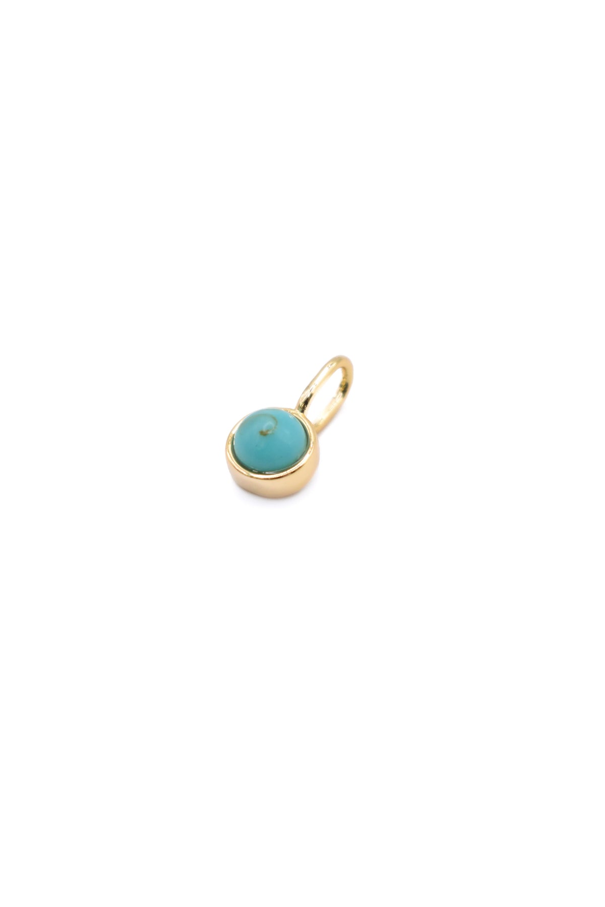 PREORDER Bezel Set Stone Charm *Final Sale*