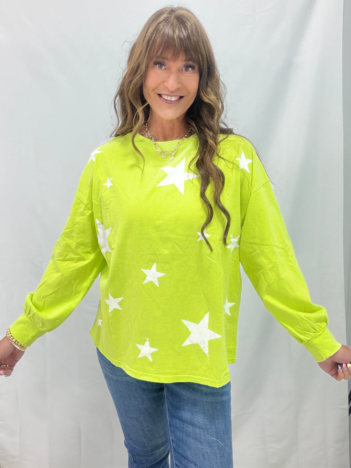 Sweet Star Mineral Washed Top In 2 Colors