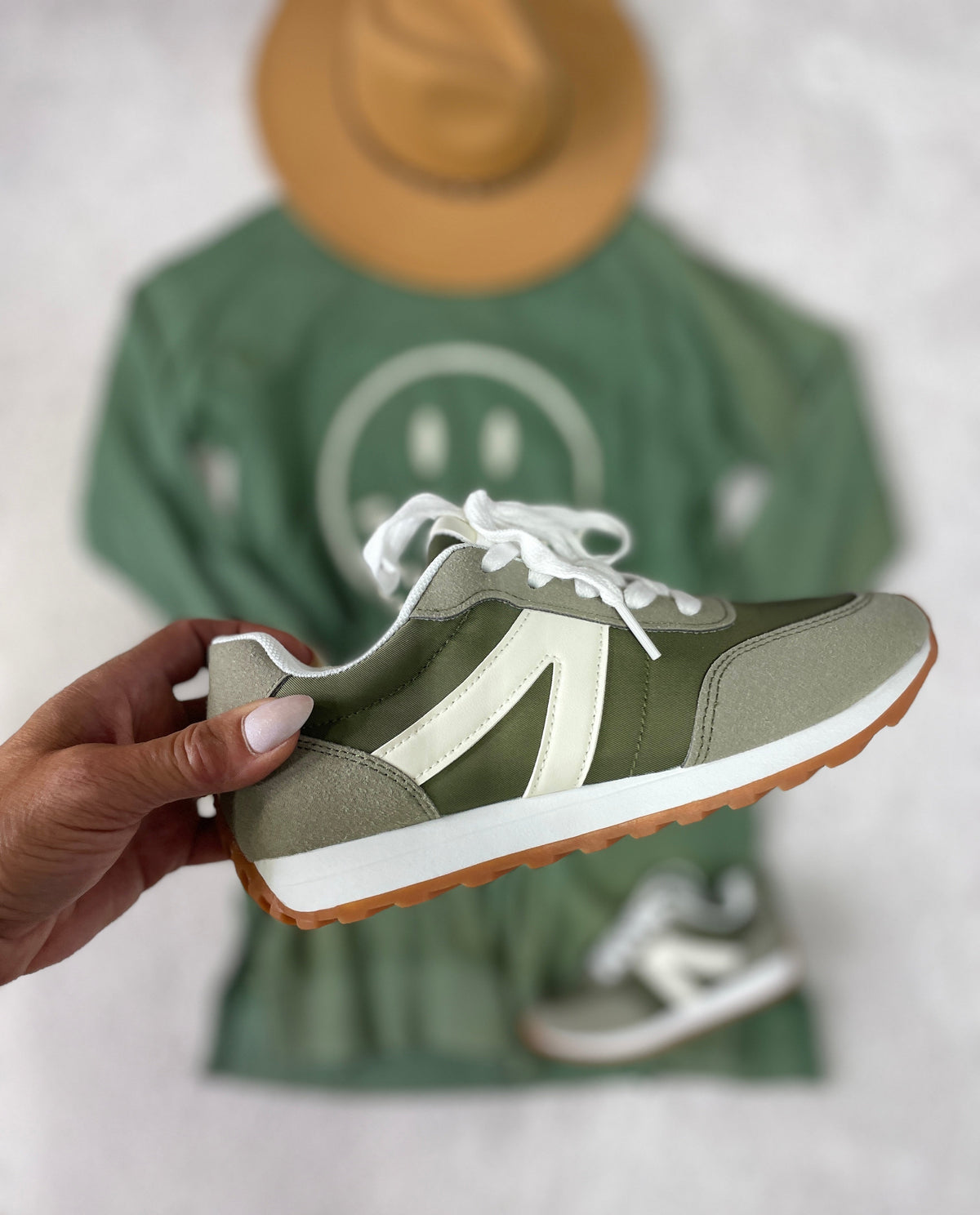 Olive Street Retro Sneakers *Final Sale*