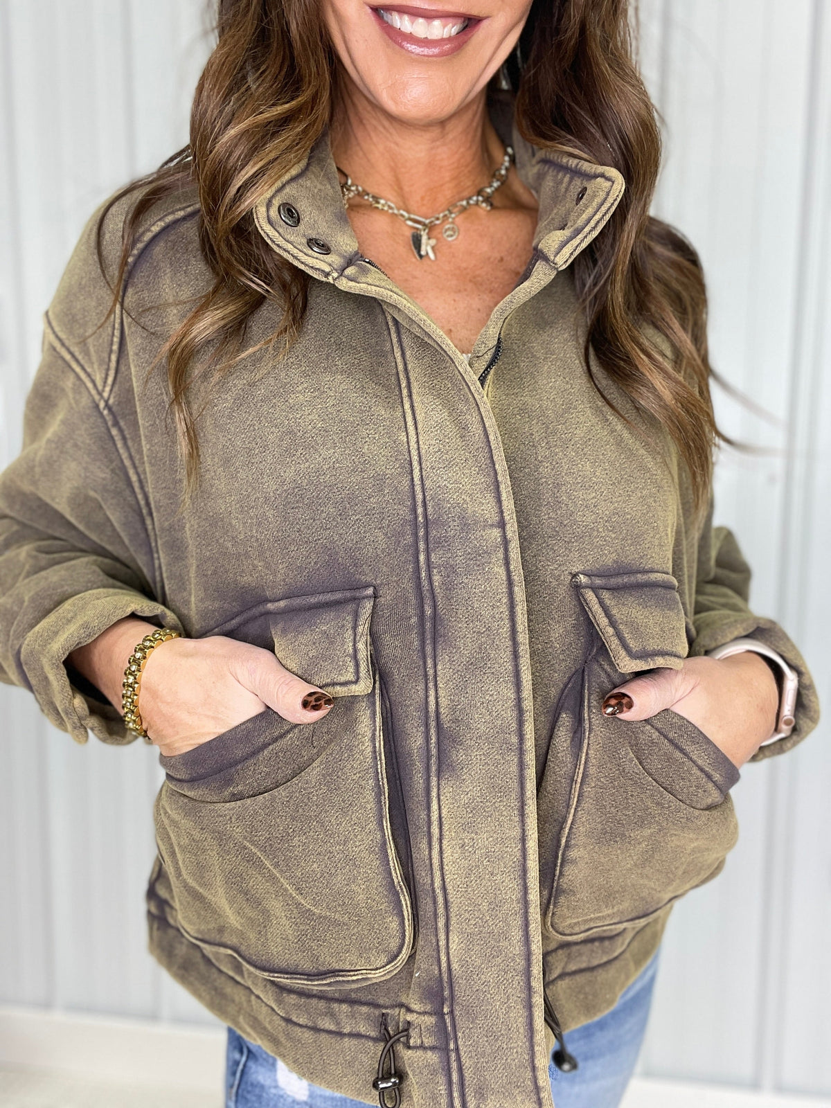 Rustic Ridge Mineral Wash Jacket