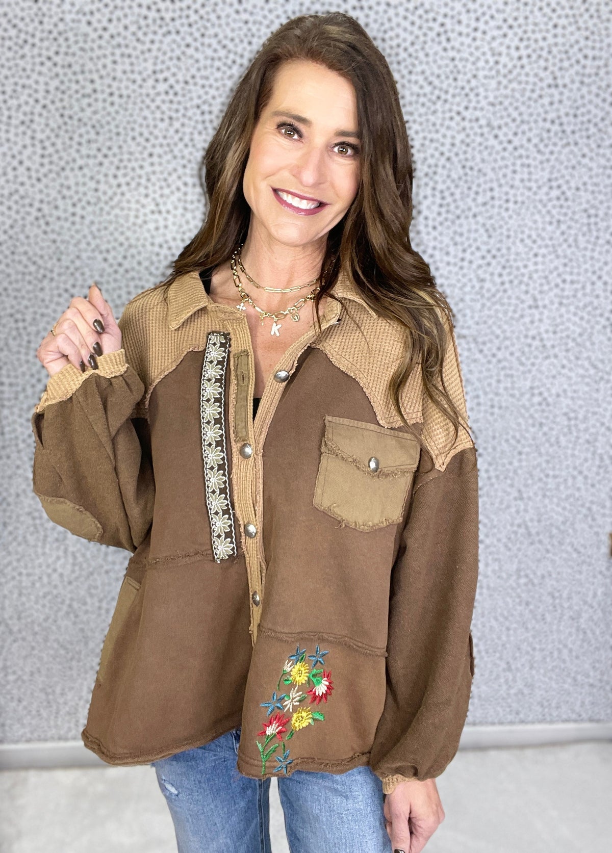 POL Calling Your Bluff Oversized Jacket In 4 Colors *Final Sale*