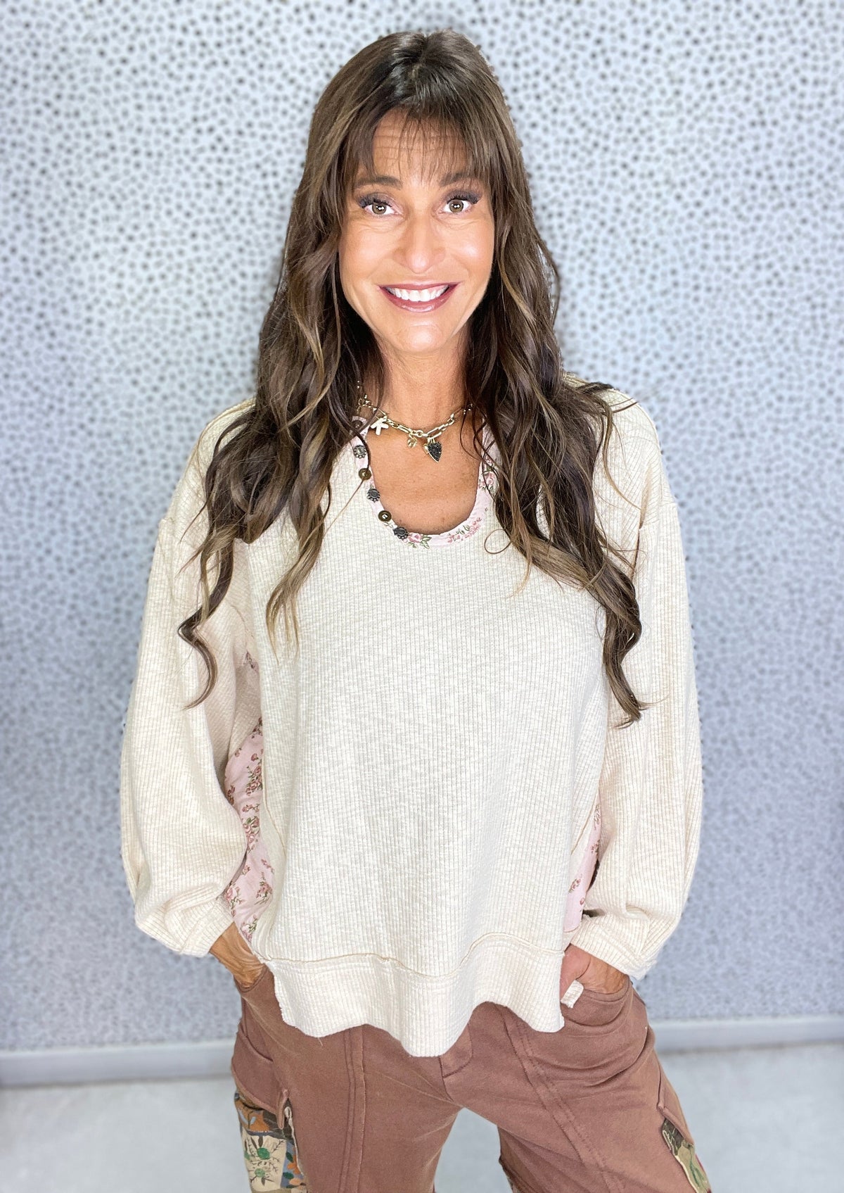 POL Daydream Rebel Balloon Sleeve Top In 3 Colors