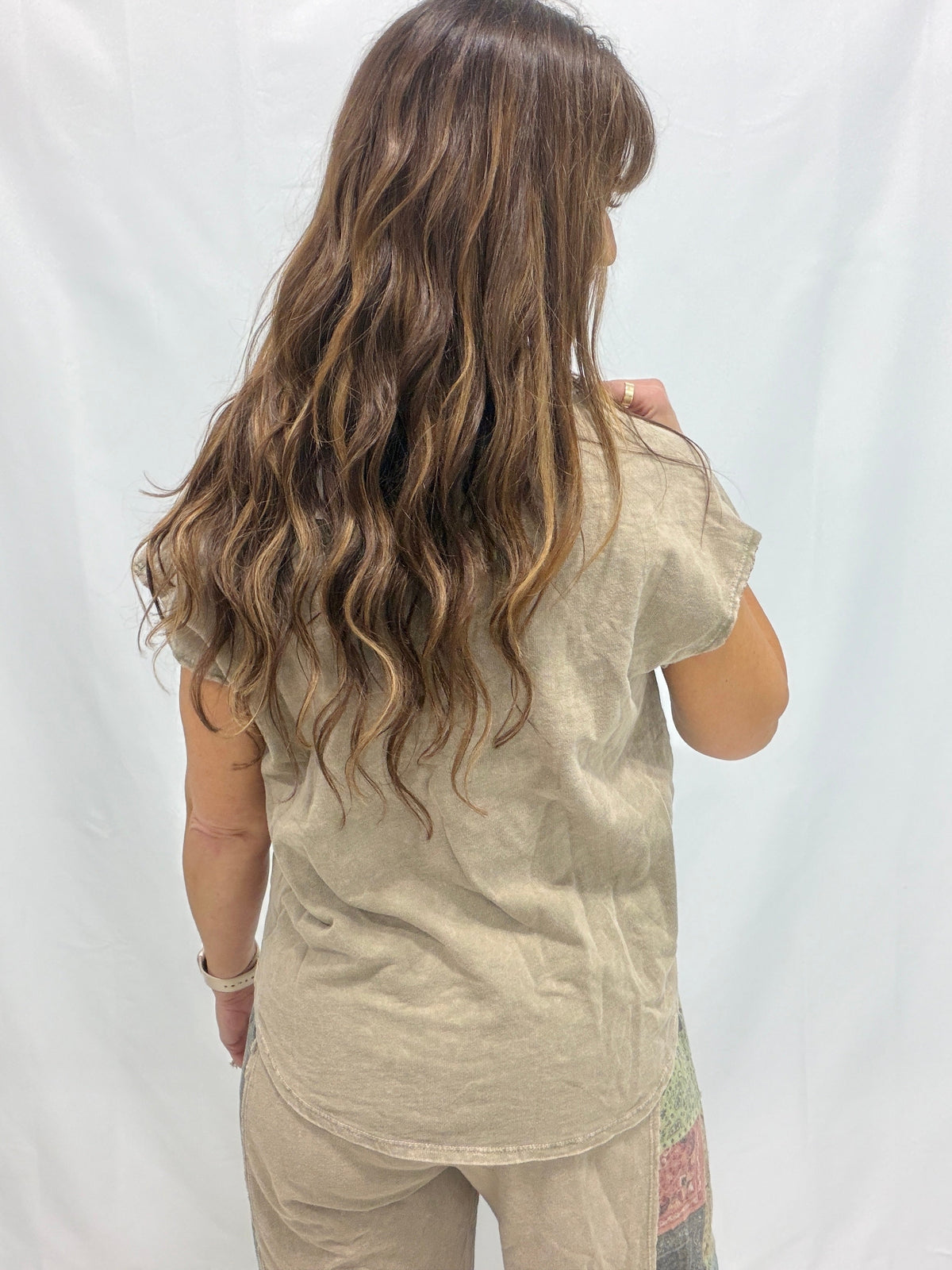 Desert Bloom Henley Top