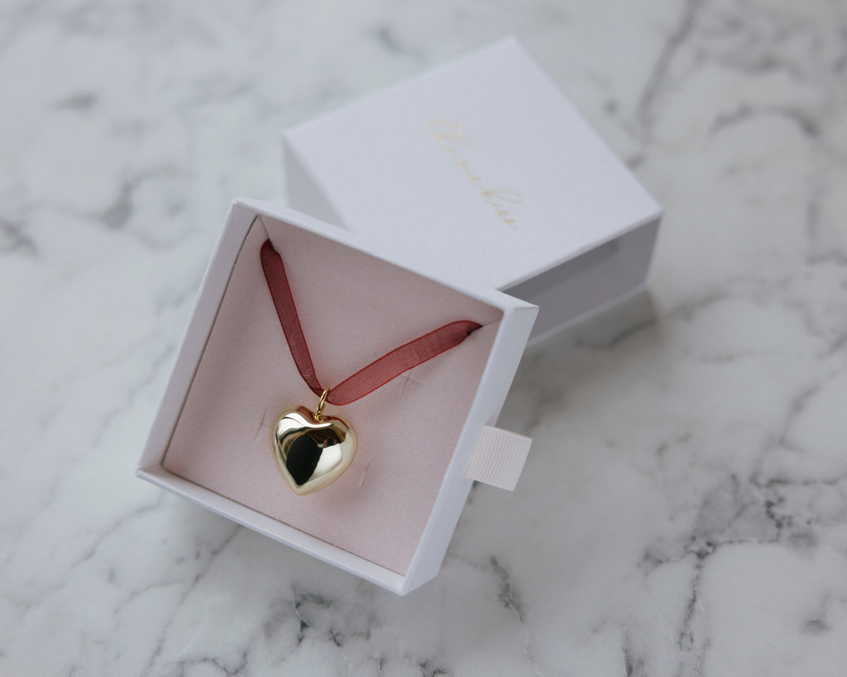 Pre-Order Puffy Heart Charm *Final Sale*
