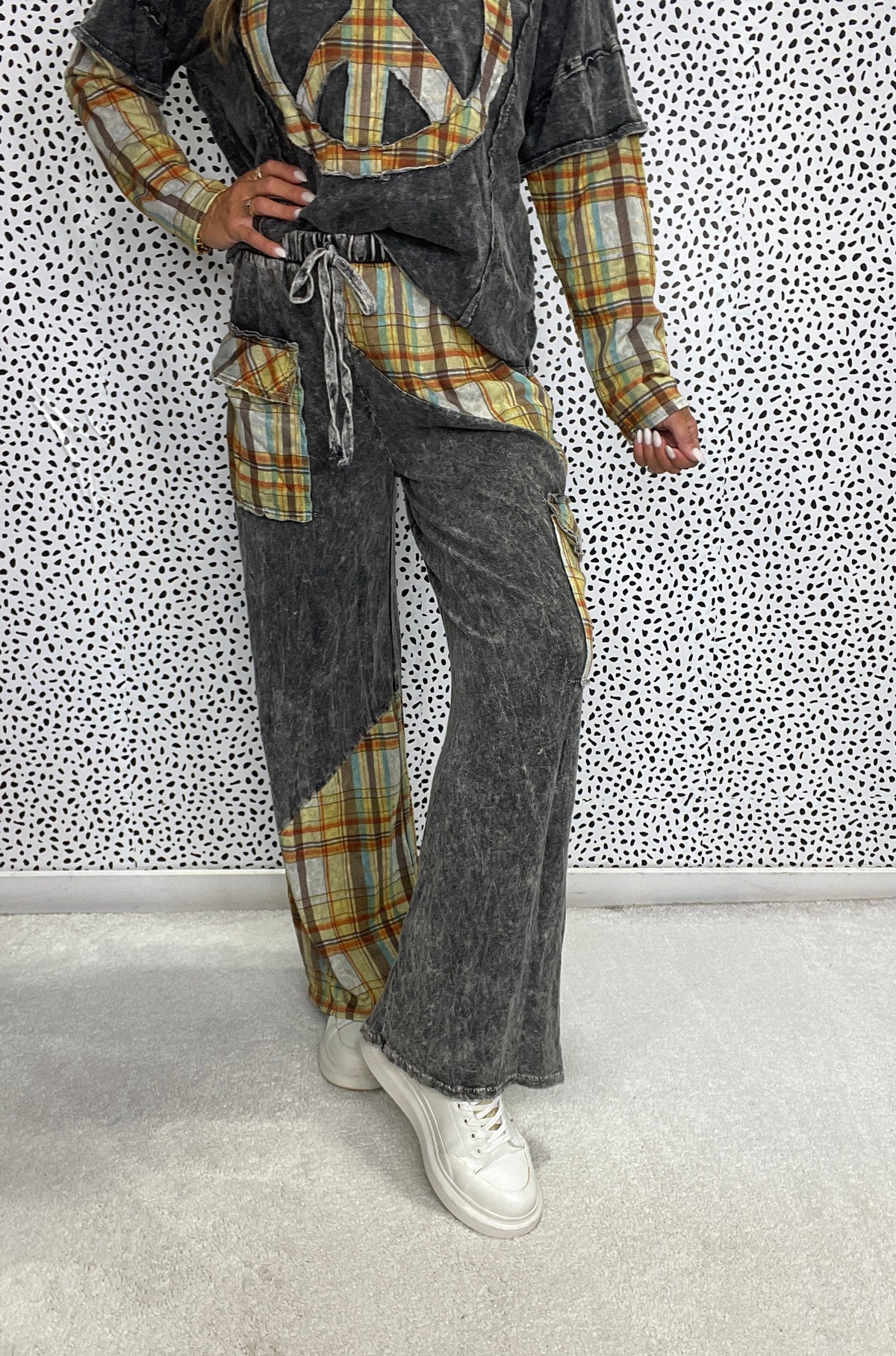 All Play No Rules Cargo Lounge Pants In 2 Colors *Final Sale*