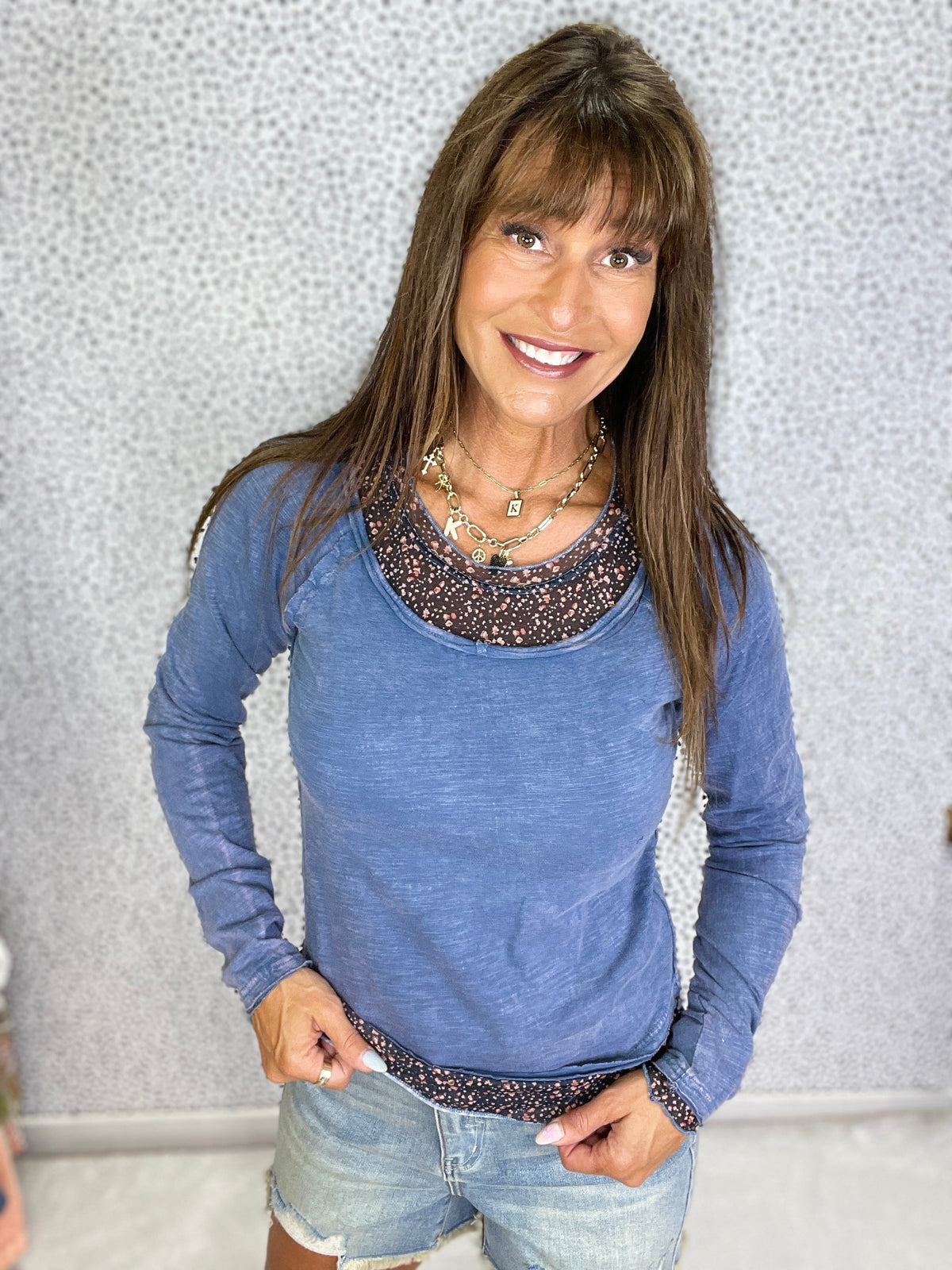 Oli & Hali The Meadowlayer Long Sleeve Top