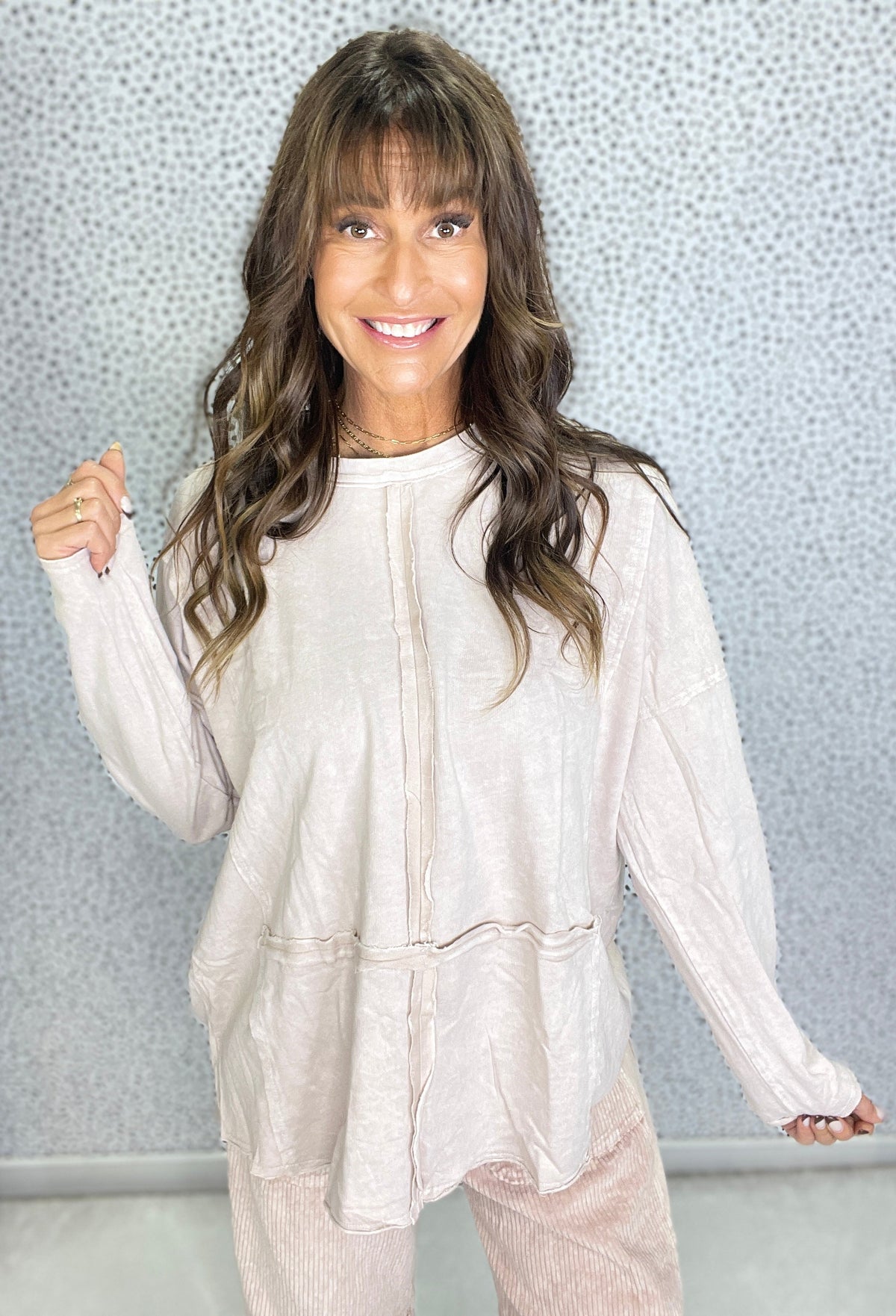 Easy Edge Pullover in 2 Colors *Final Sale*