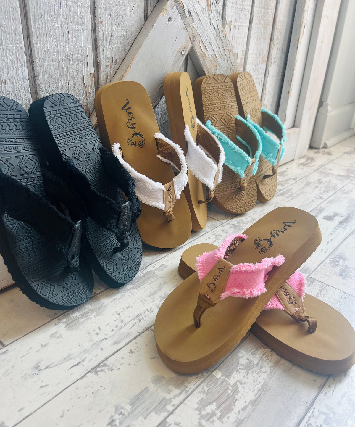 GJazz AquaTwill Flip Flops