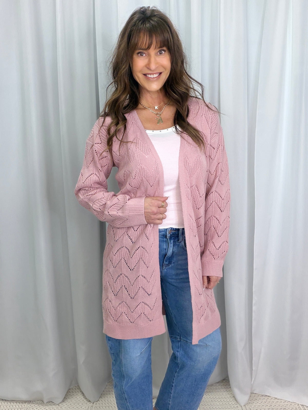 Blushing With Confidence Cardigan *Final Sale*