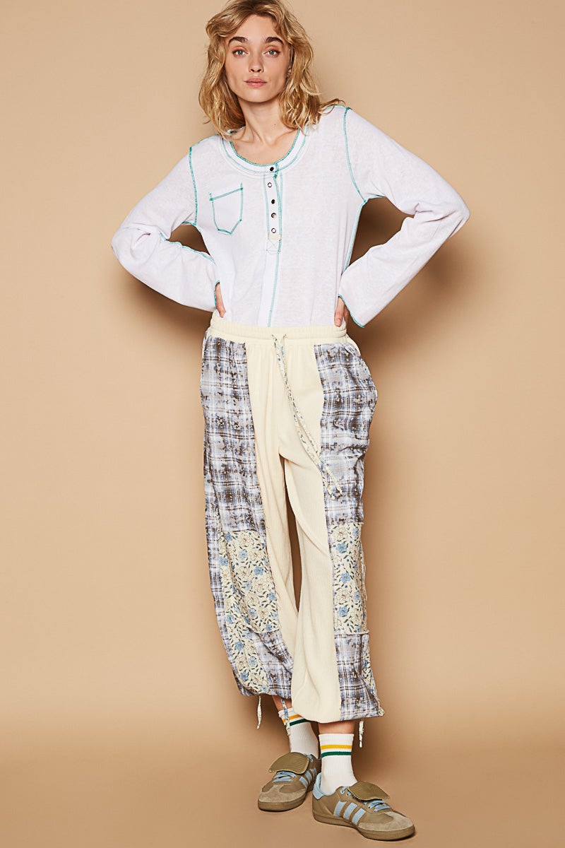 POL Rekindle The Feeling Relaxed Fit Bottoms In 2 Colors