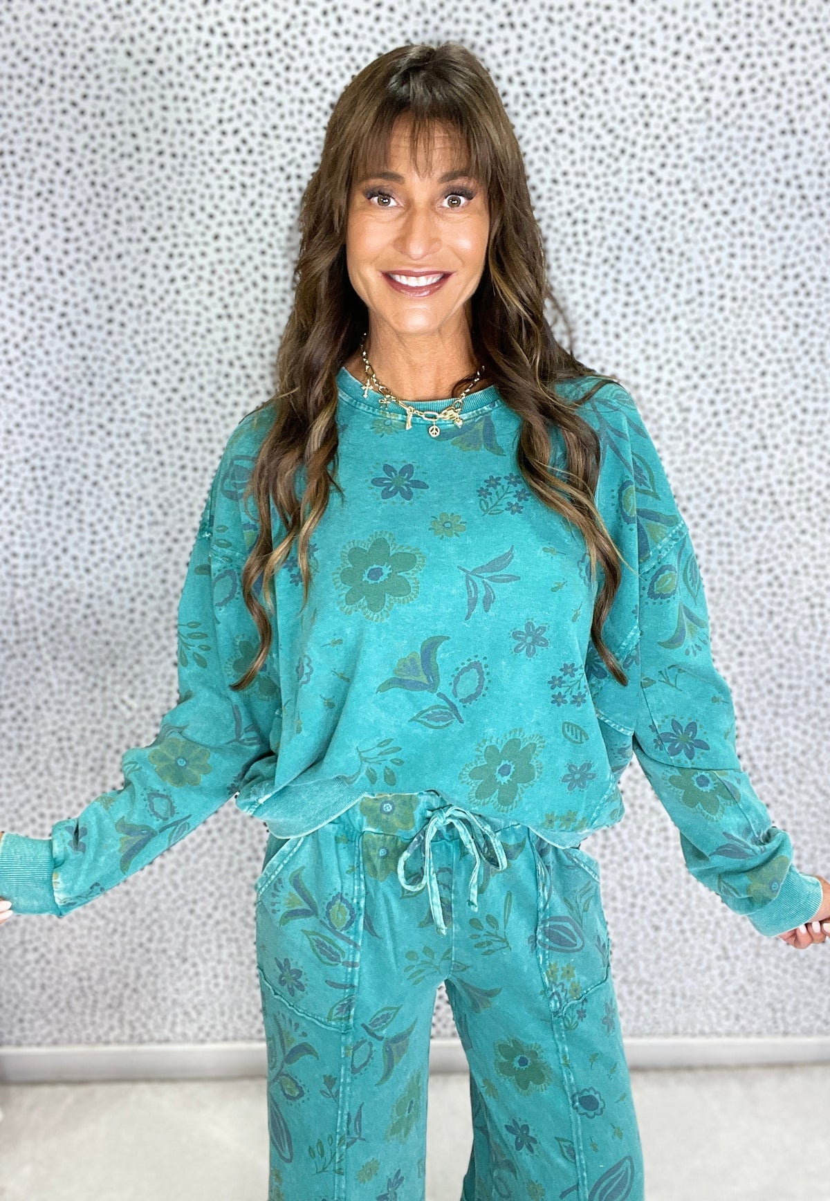 Find My Way Floral Print Top In 4 Colors
