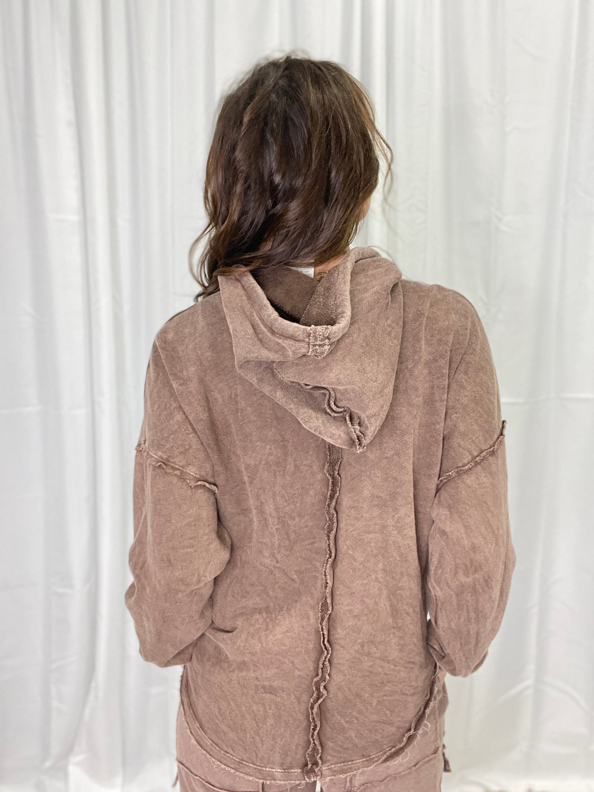 Twist & Fade Mineral Wash Hoodie in 6 Colors *Final Sale*