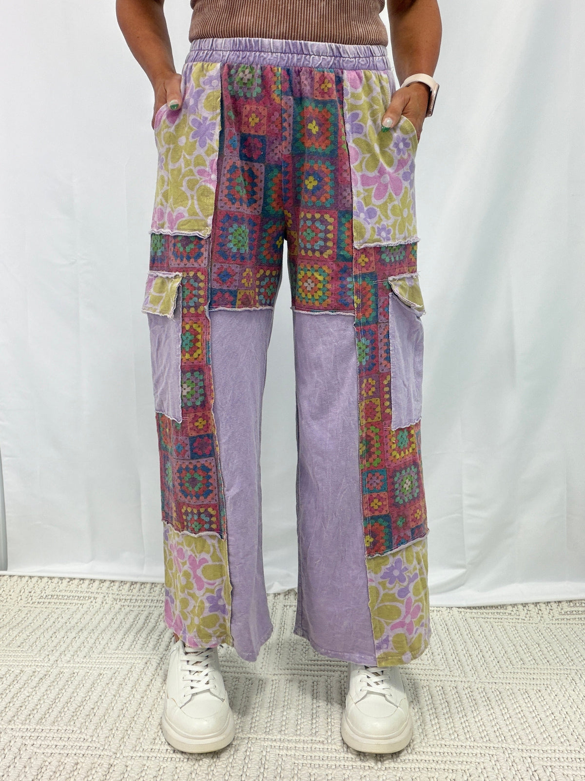 Blooming Days Mineral Washed Pants In 3 Colors