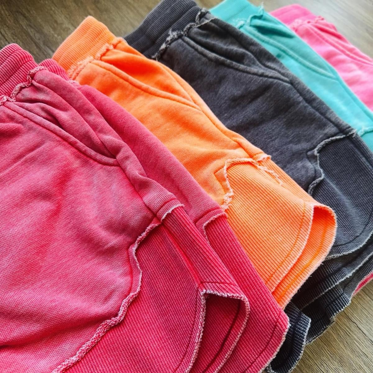 Your Best Friend Short In 7 Colors: Black, Pink, Aqua, Red, Orange, Mint, Coral *Final Sale*