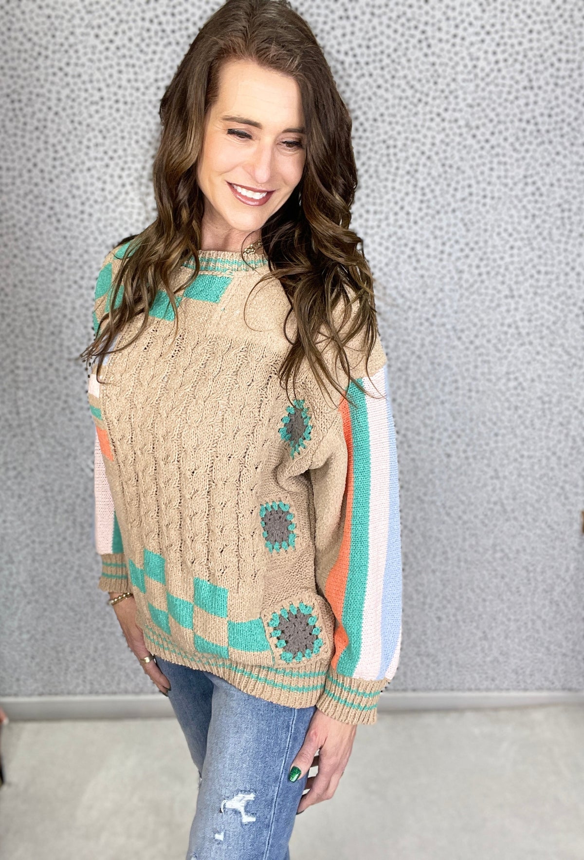 POL Heard About You Long Sleeve Sweater Top *Final Sale*