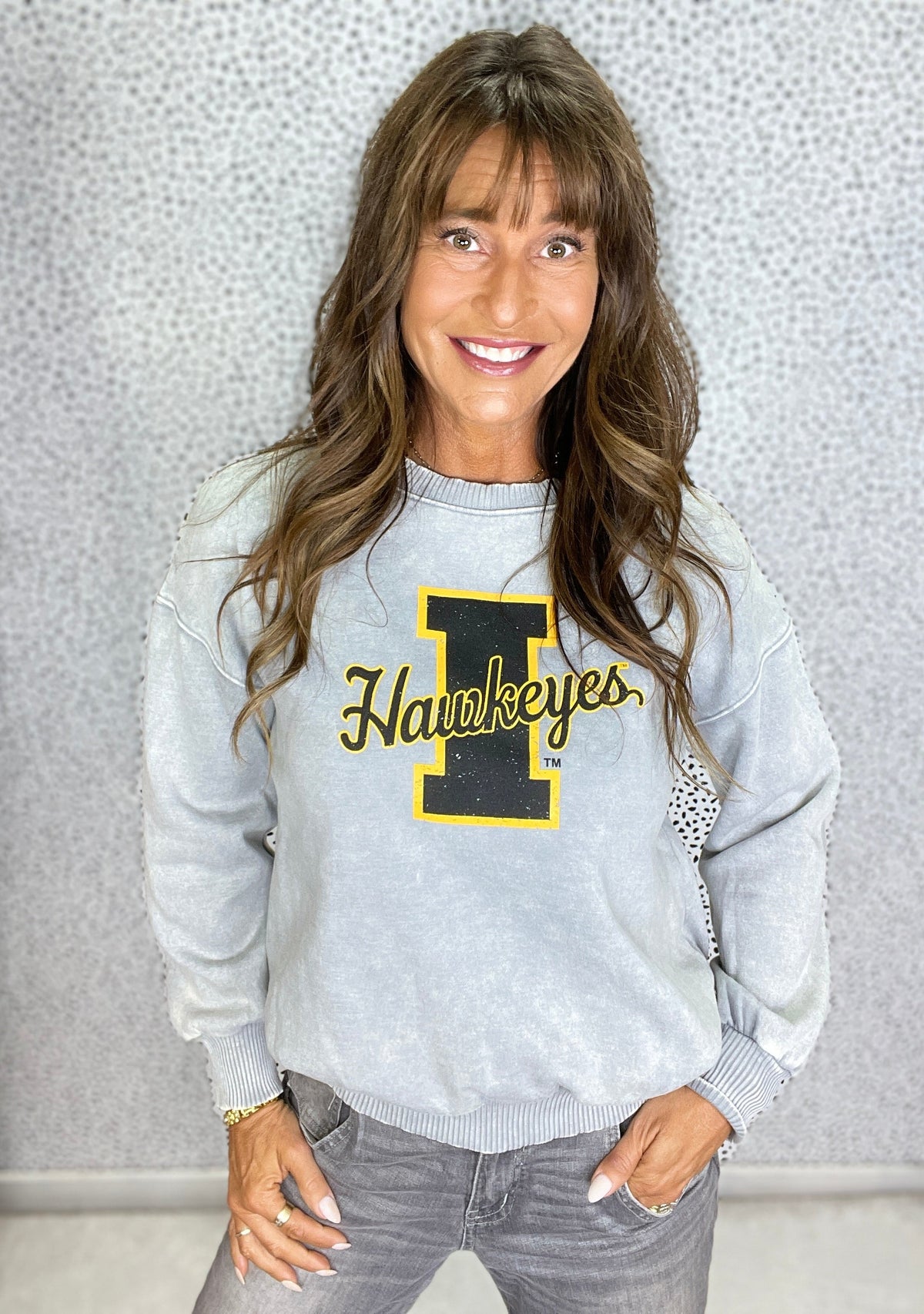 IOWA Cursive Soft Crewneck