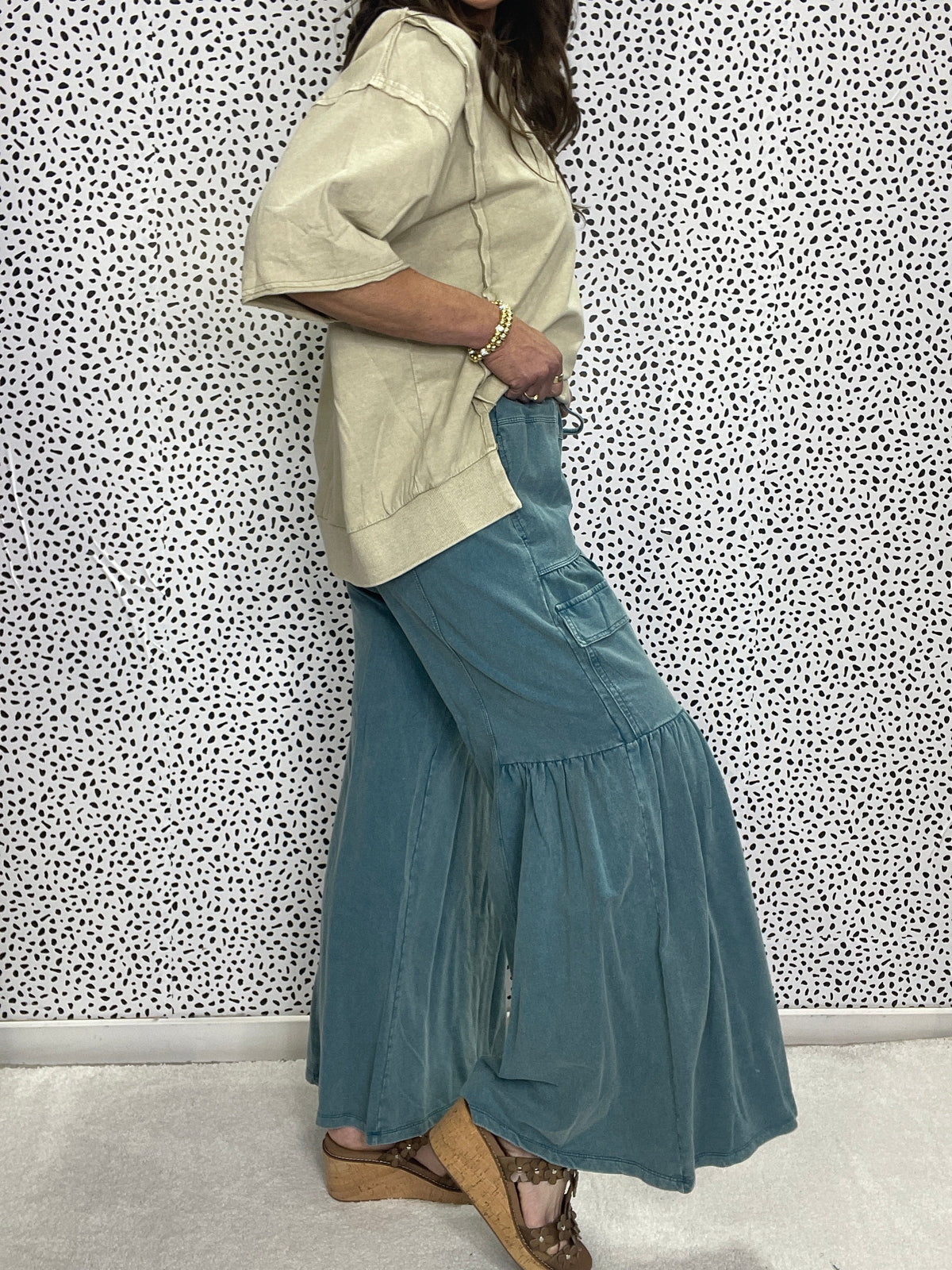 Reaching Out Mineral Washed Pants In 5 Colors