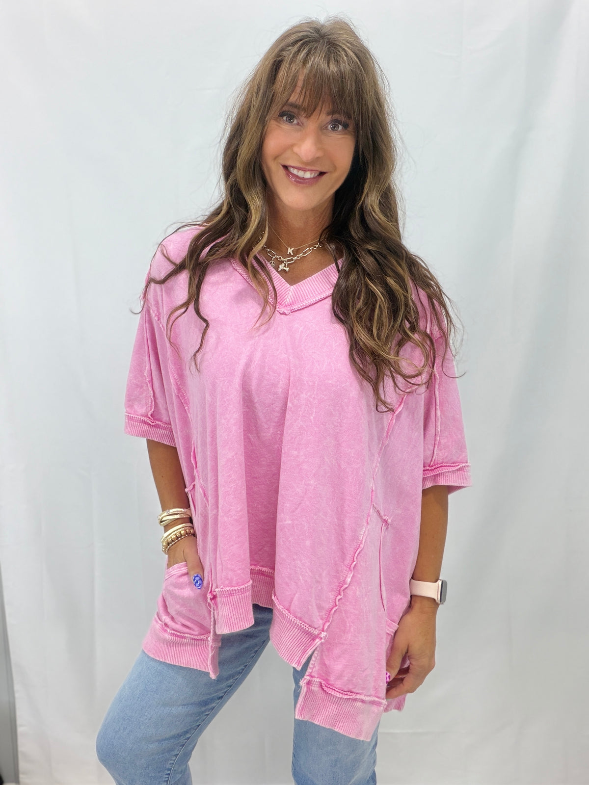 Mineral Mist Half Sleeve Tee In 8 Colors