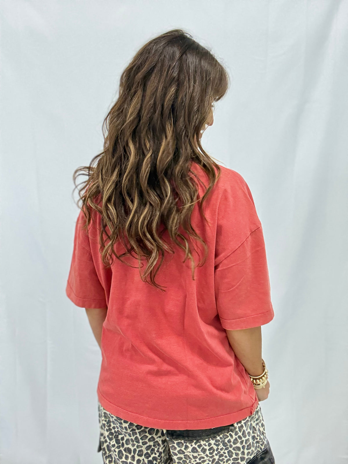 Weekend Whisper Playing Card Oversized Tee In 4 Colors
