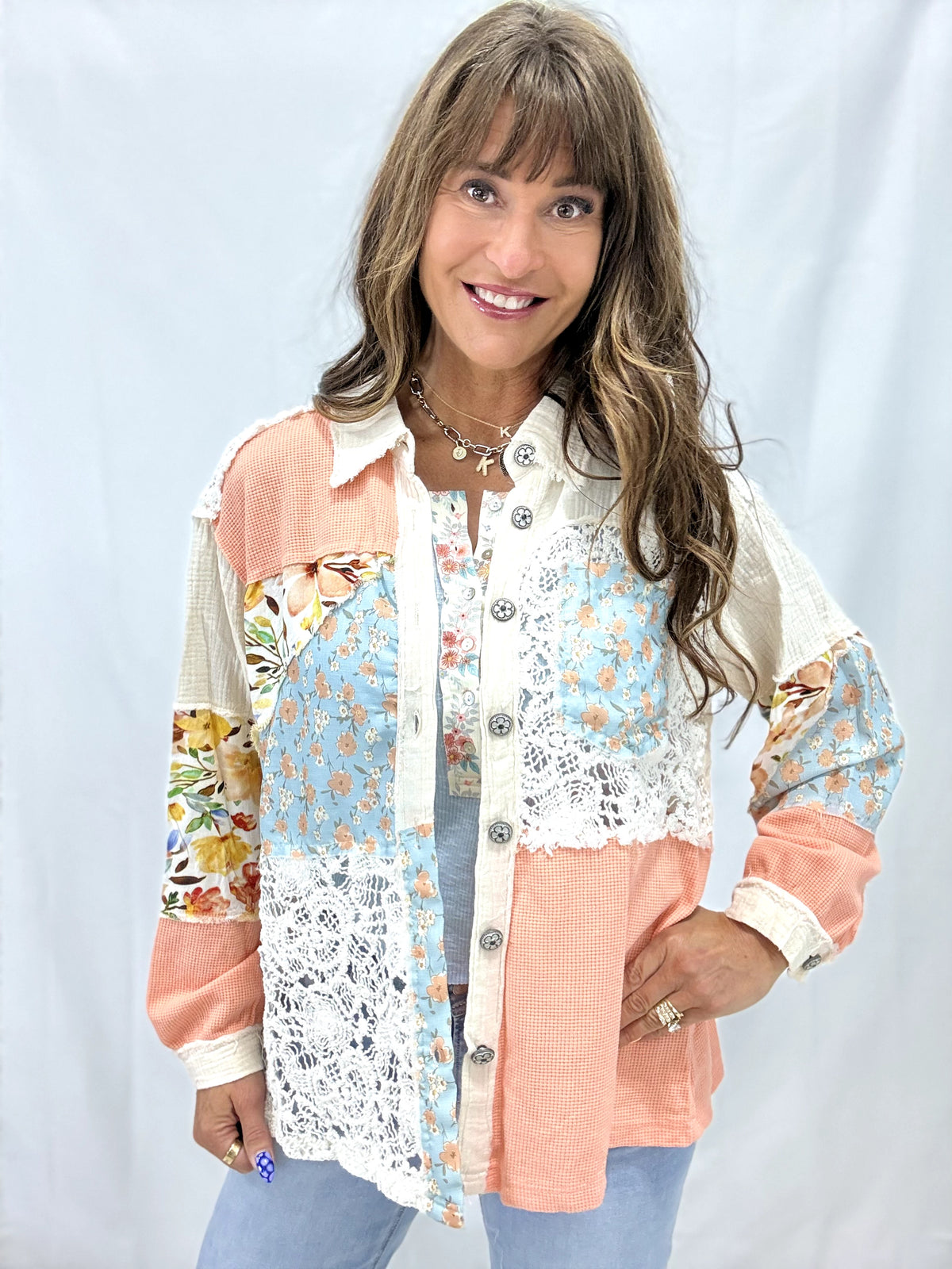 Pol The Meadow Breeze Top In 2 Colors