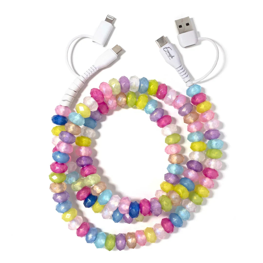 Erimish Beaded Charging Cords 3ft & 6ft *Final Sale*