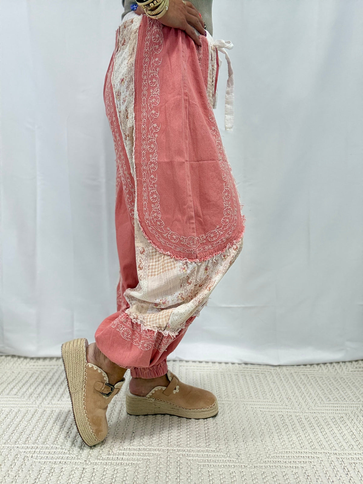 POL In The Meadow Elastic Waist Pants In 2 Colors