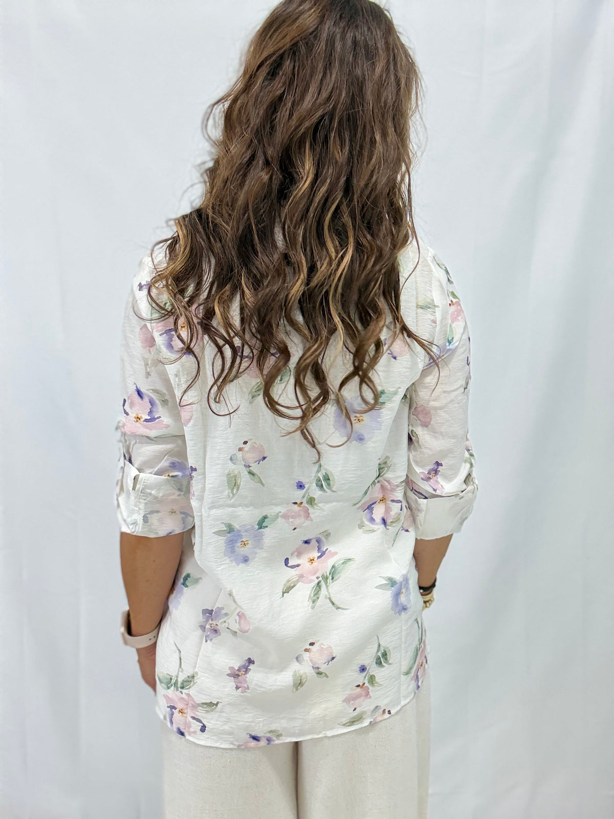 Pastel Daydream Button Up Top