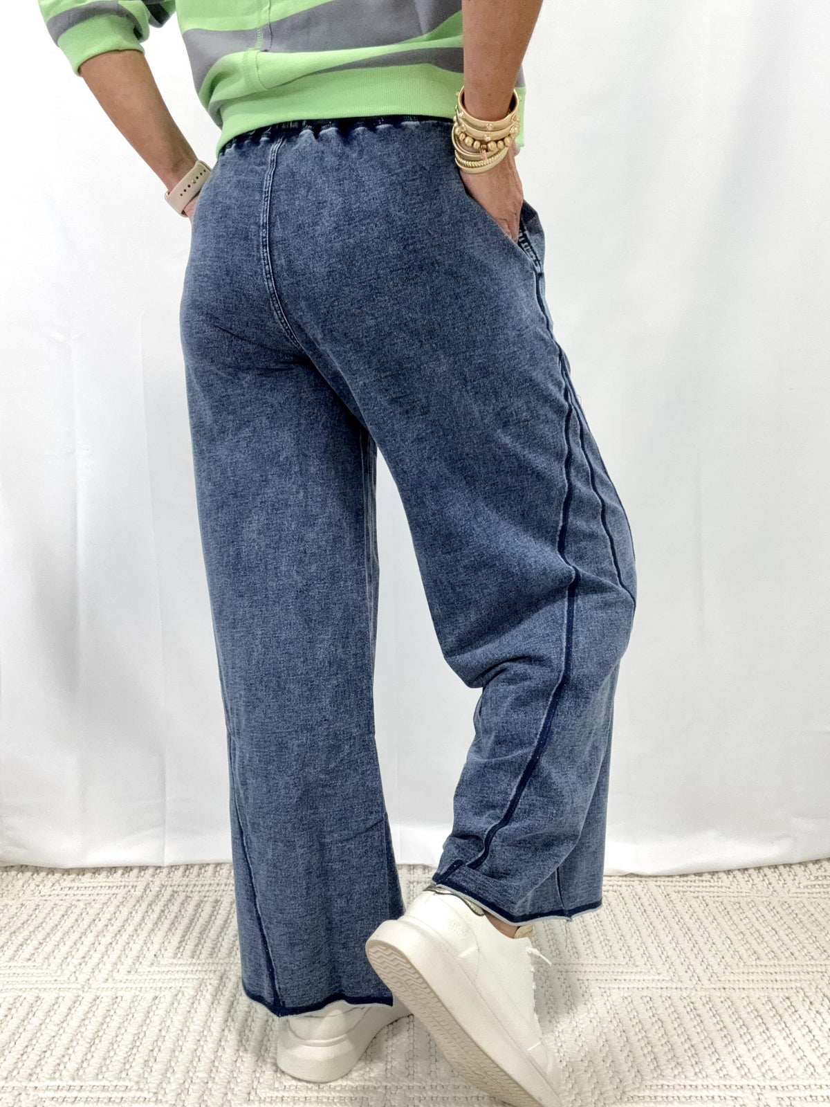 Cloud Drift Wide Leg Lounge Pants In 2 Colors