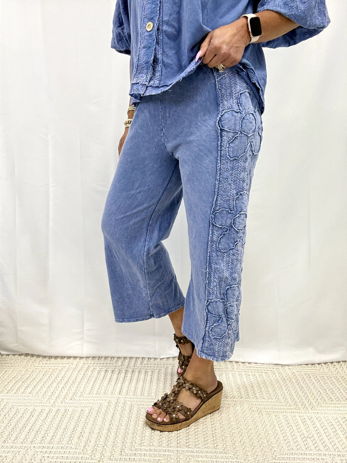 Everyday Grace Wide Leg Pants In 4 Colors